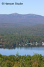 Newfound Lake, NH - From Hill Top - Vertical